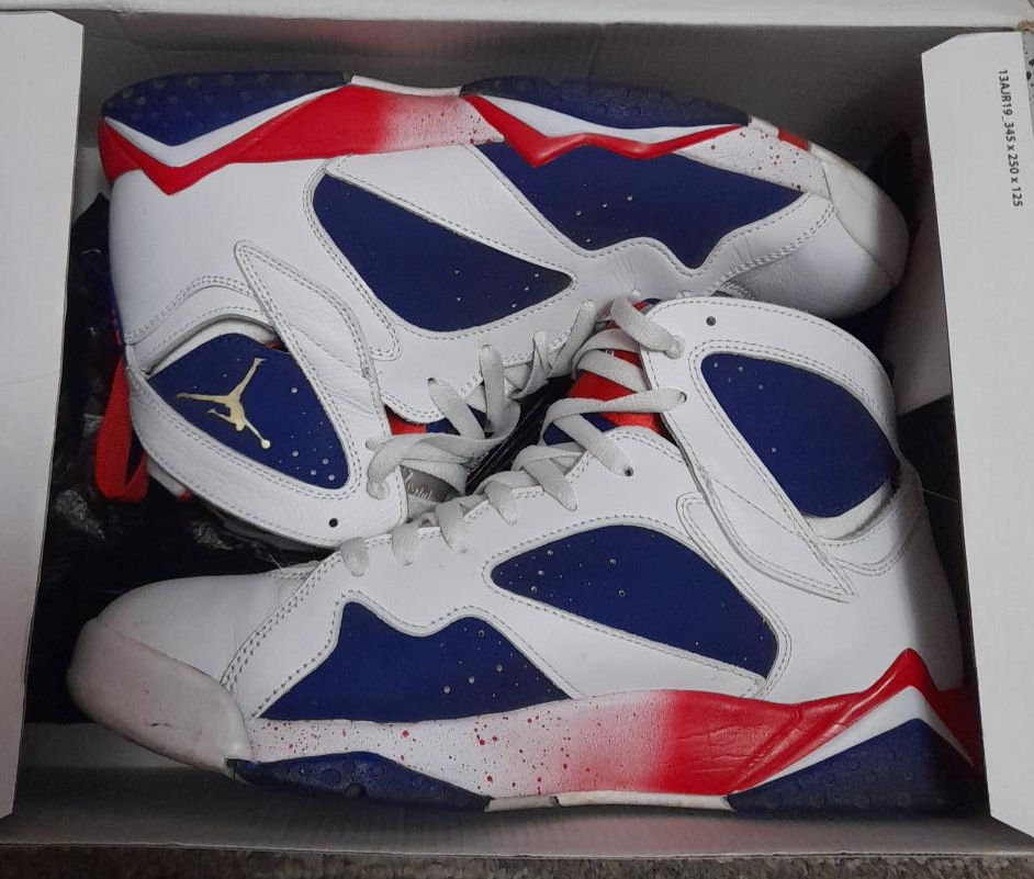 Air Jordan 7 Retro Olympic Sneakers thumbnail