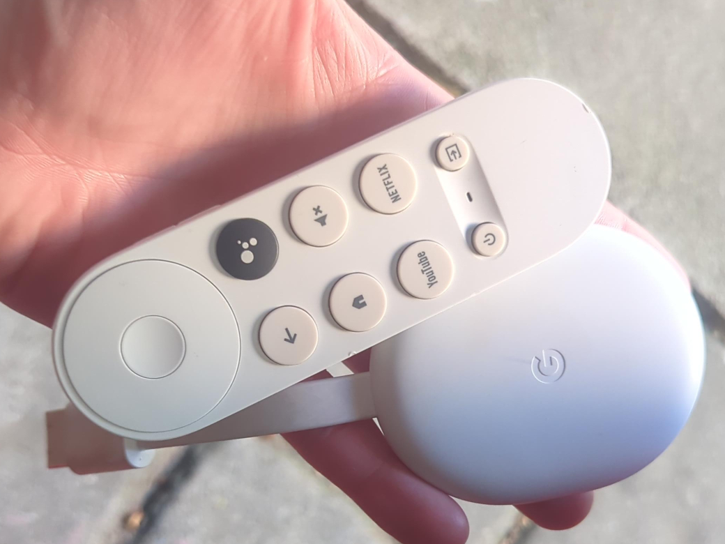 Google Chromecast with Google TV - White thumbnail
