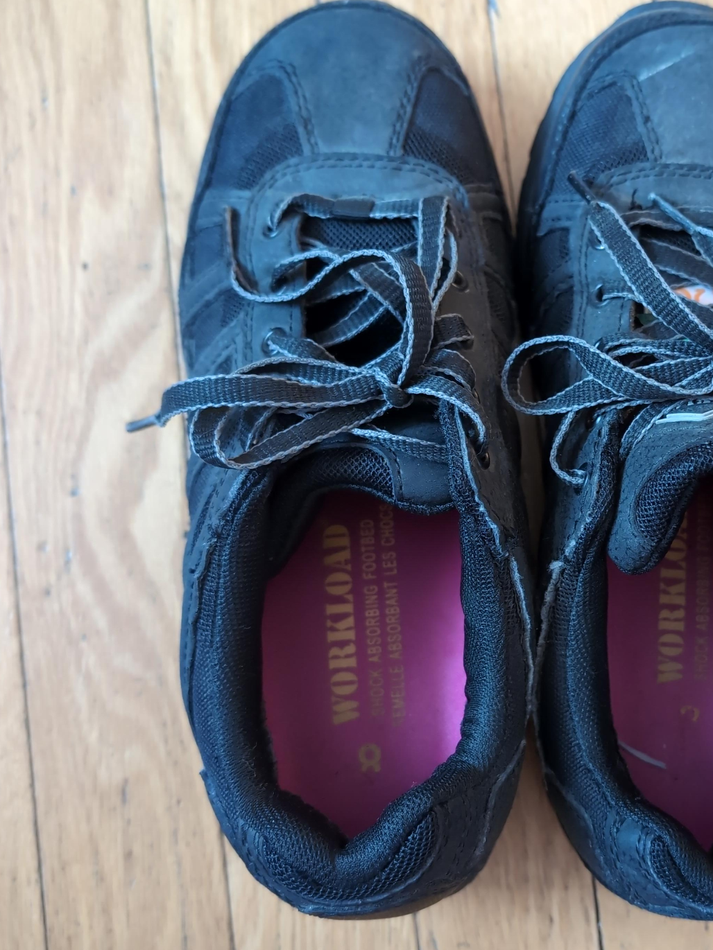 Workload Black Safety Shoes, Size 8 thumbnail