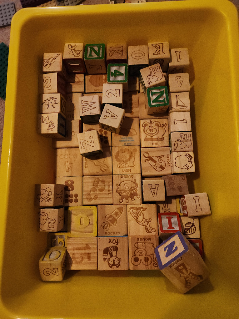 Wooden Alphabet Blocks thumbnail