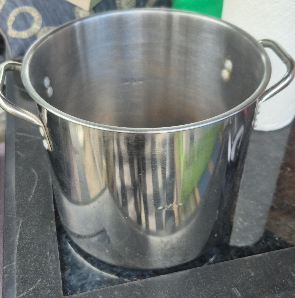 Stainless Steel Stock Pot - 9 inch diameter thumbnail