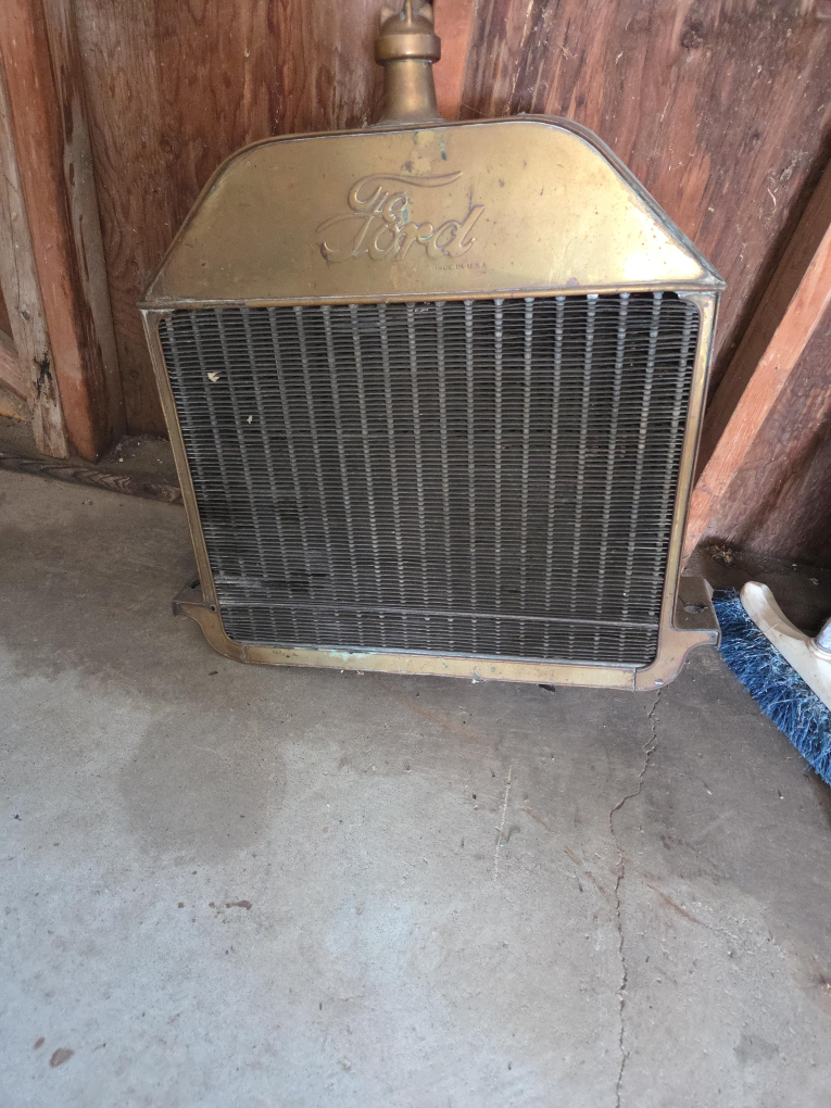 Vintage Ford Radiator thumbnail