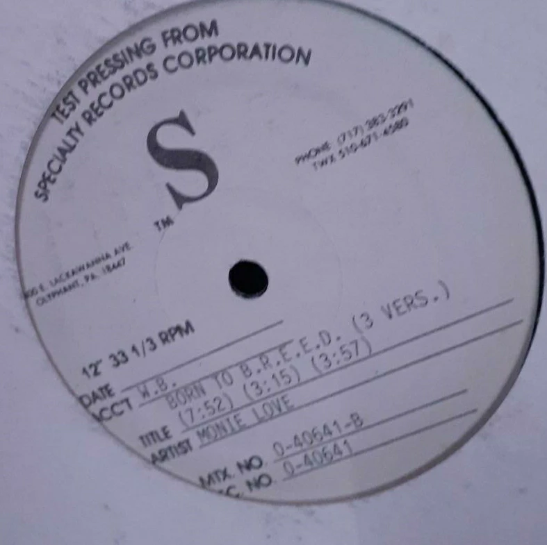 Monie Love - Born To B.R.E.E.D. 12" Vinyl thumbnail