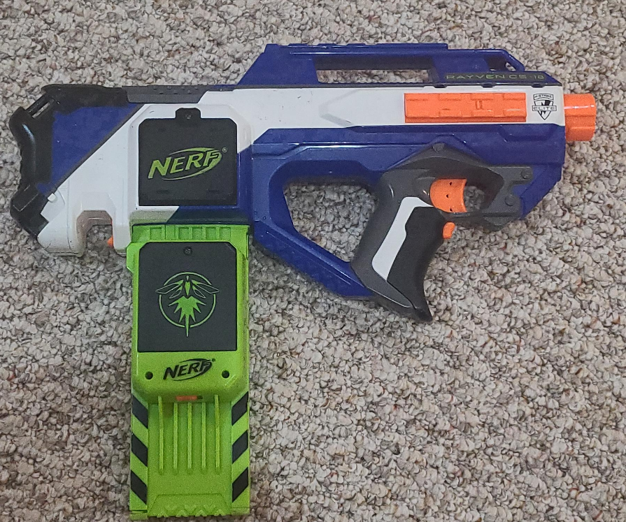 Nerf Rayven CS-18 Blaster thumbnail