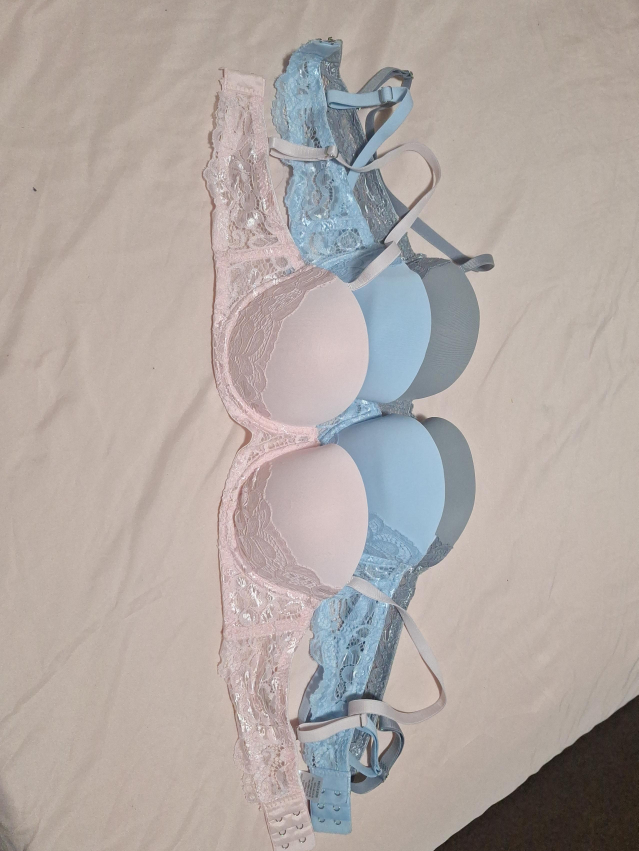 Bras, Size 70B, Pink, Blue, Grey thumbnail