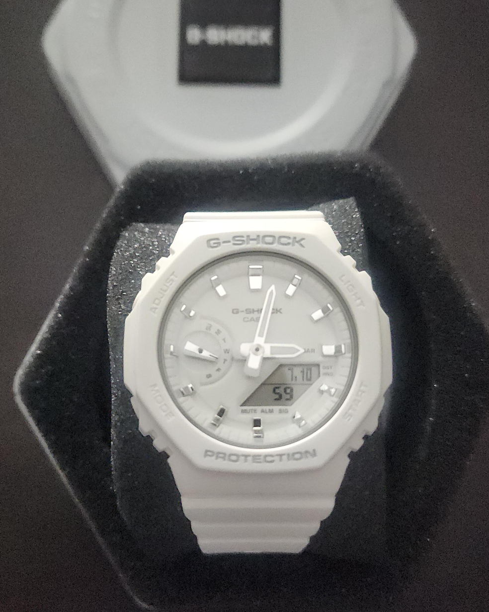 G-Shock GA-2100SKE-7A White Watch