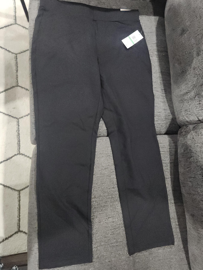Michael Kors Black Basics Pants Size L thumbnail