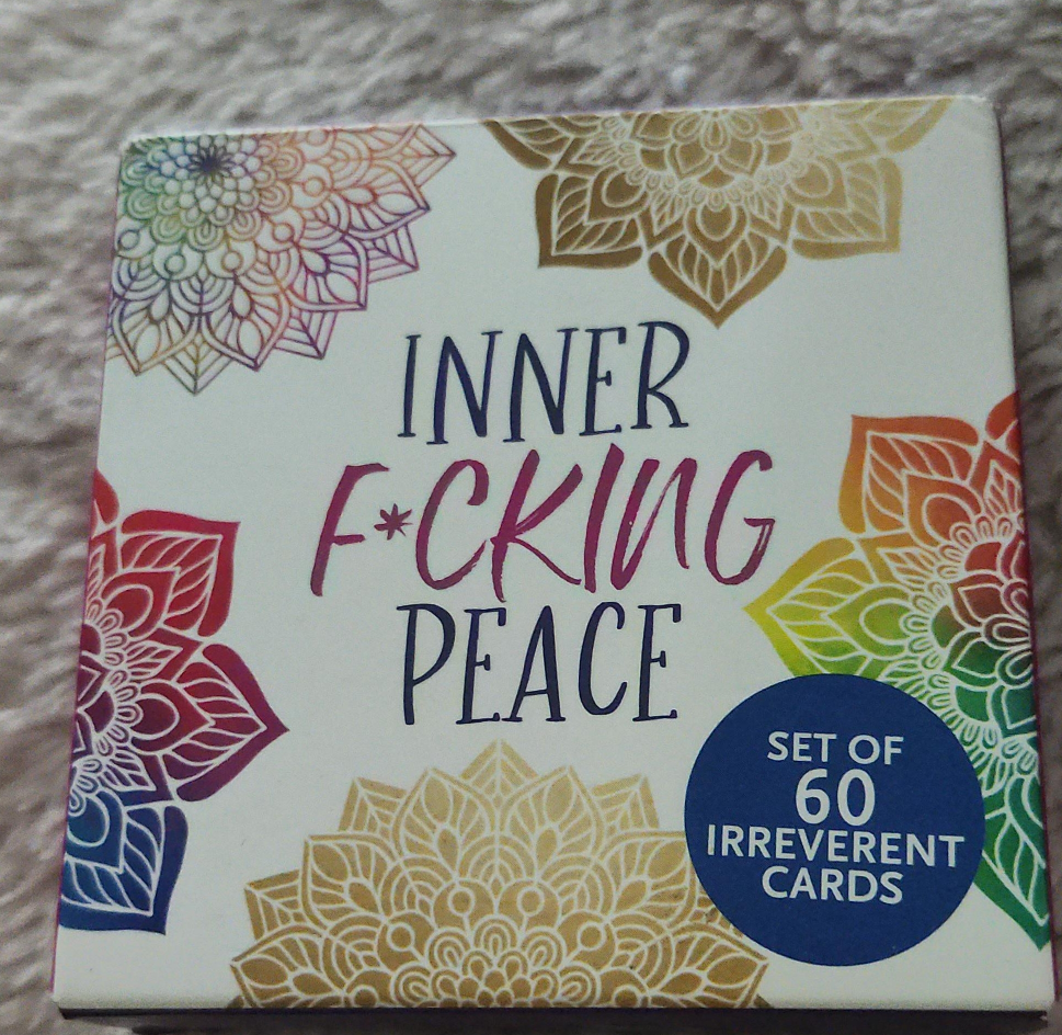 Inner F*cking Peace Cards - Set of 60 thumbnail