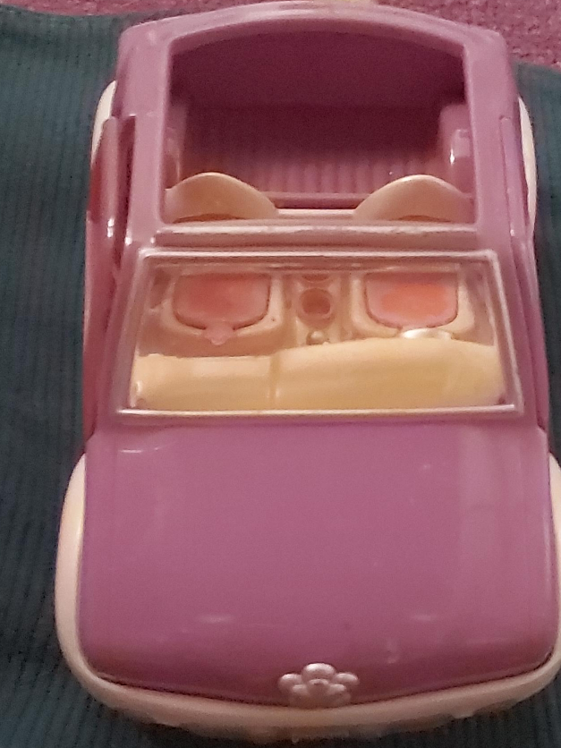 Polly Pocket Lil' Look Convertible Car thumbnail