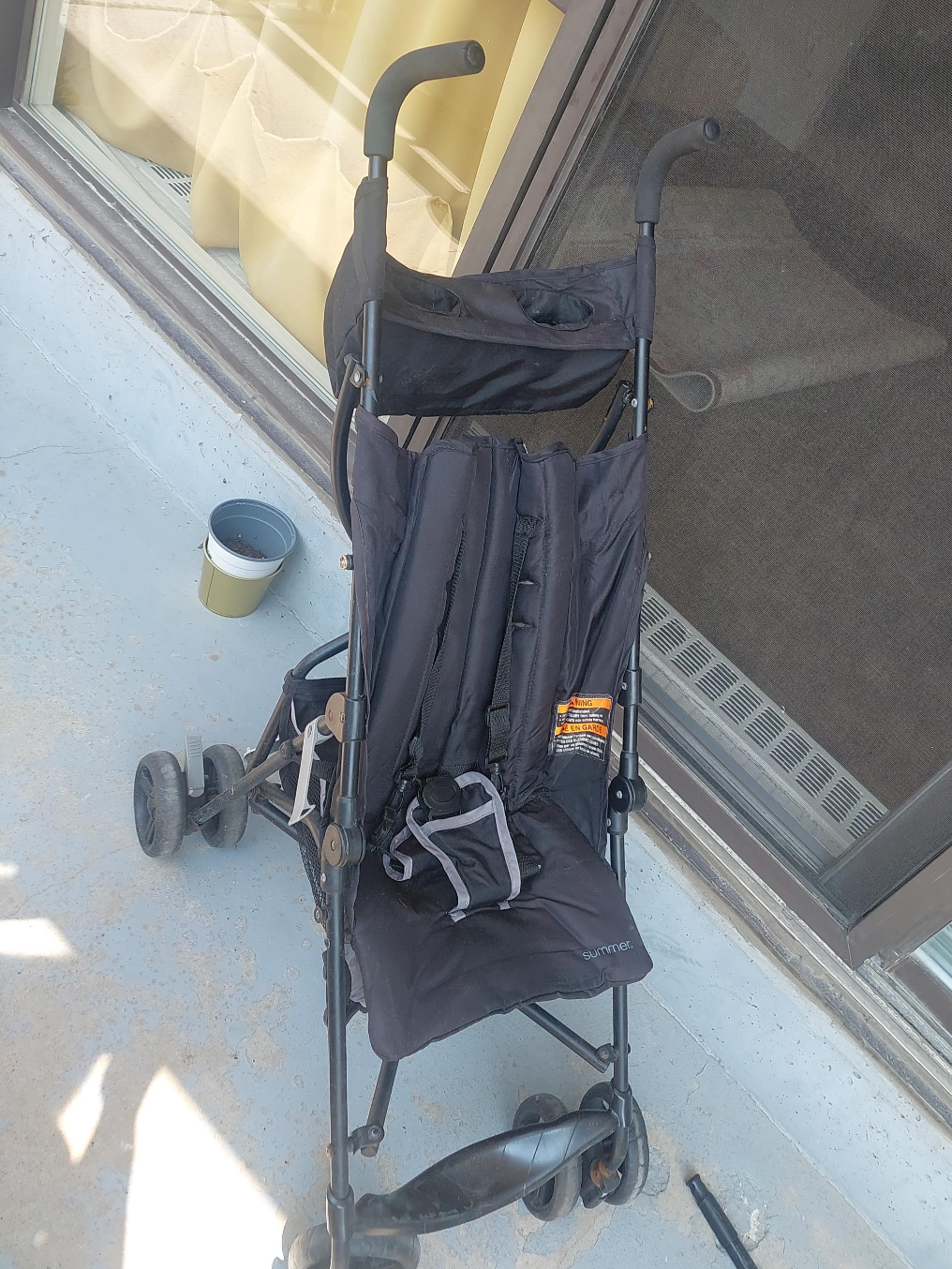 Summer Infant Umbrella Stroller - Black thumbnail