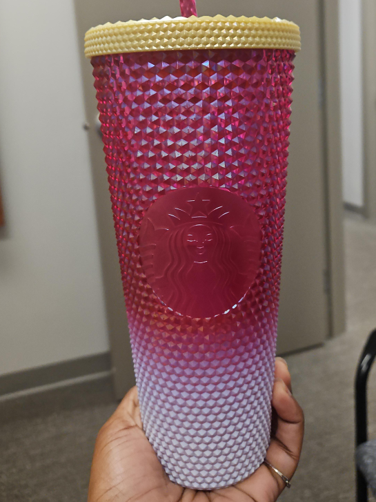 Starbucks Pink Studded Tumbler thumbnail