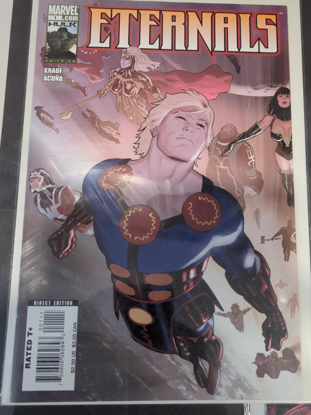 Eternals #1 Marvel Comic Book thumbnail