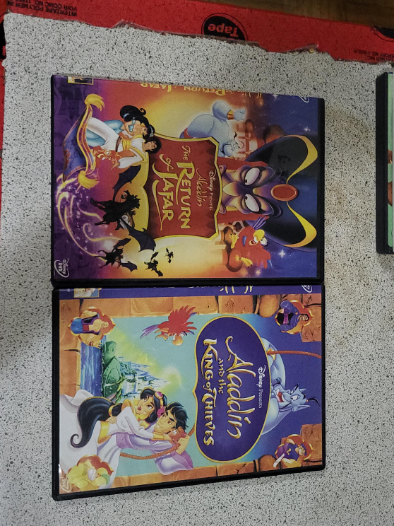 Disney Aladdin: Return of Jafar & King of Thieves DVDs thumbnail
