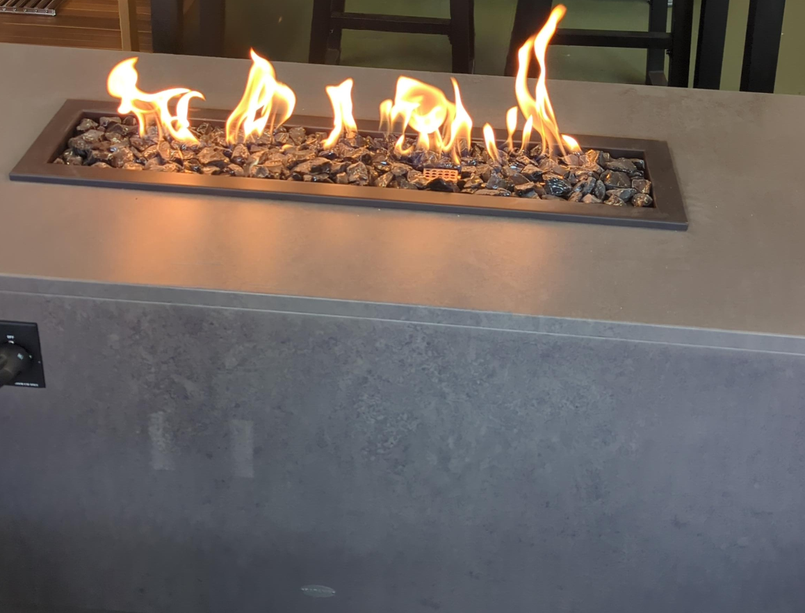 Ratana fiamma rectangular fire table (FN62699CON-T) thumbnail