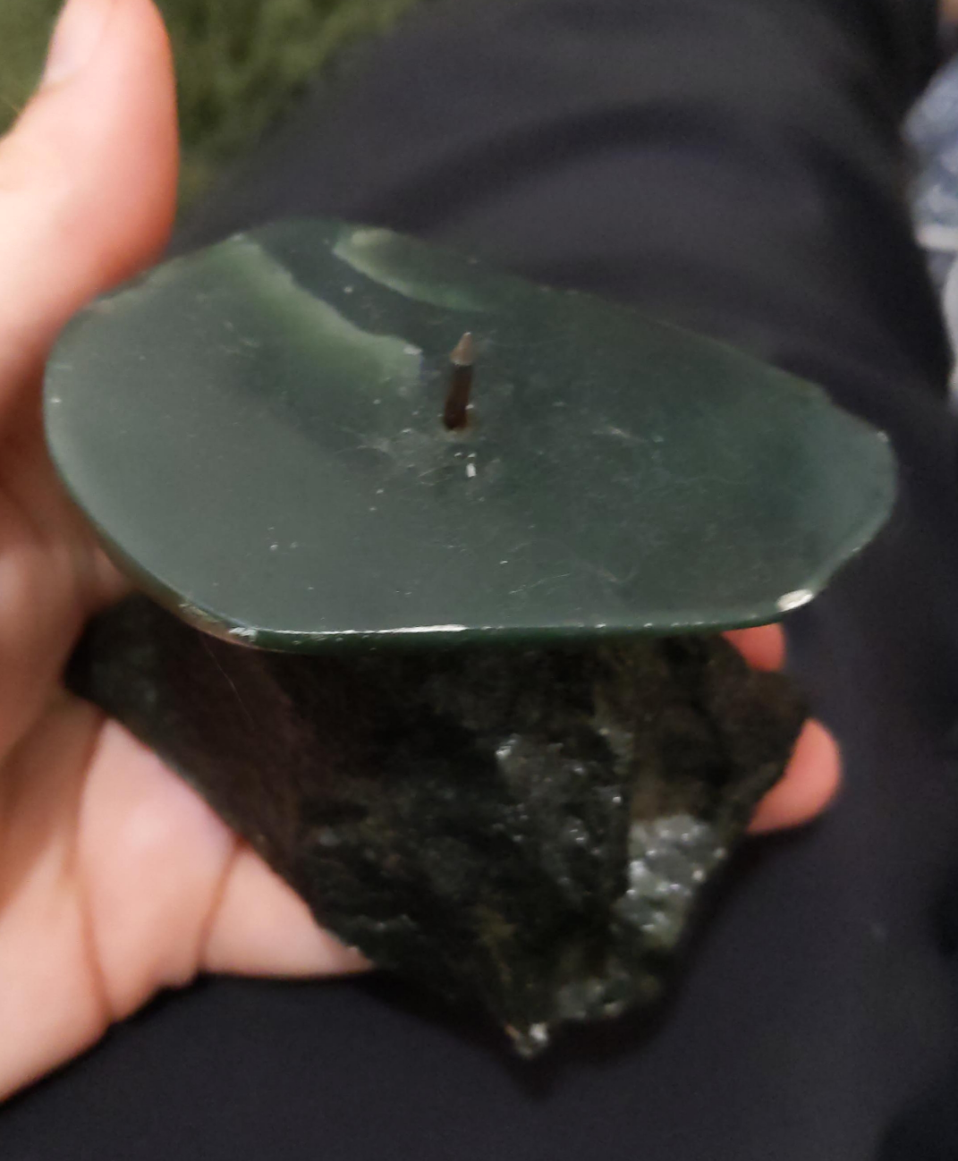 Jade Candle Holder thumbnail