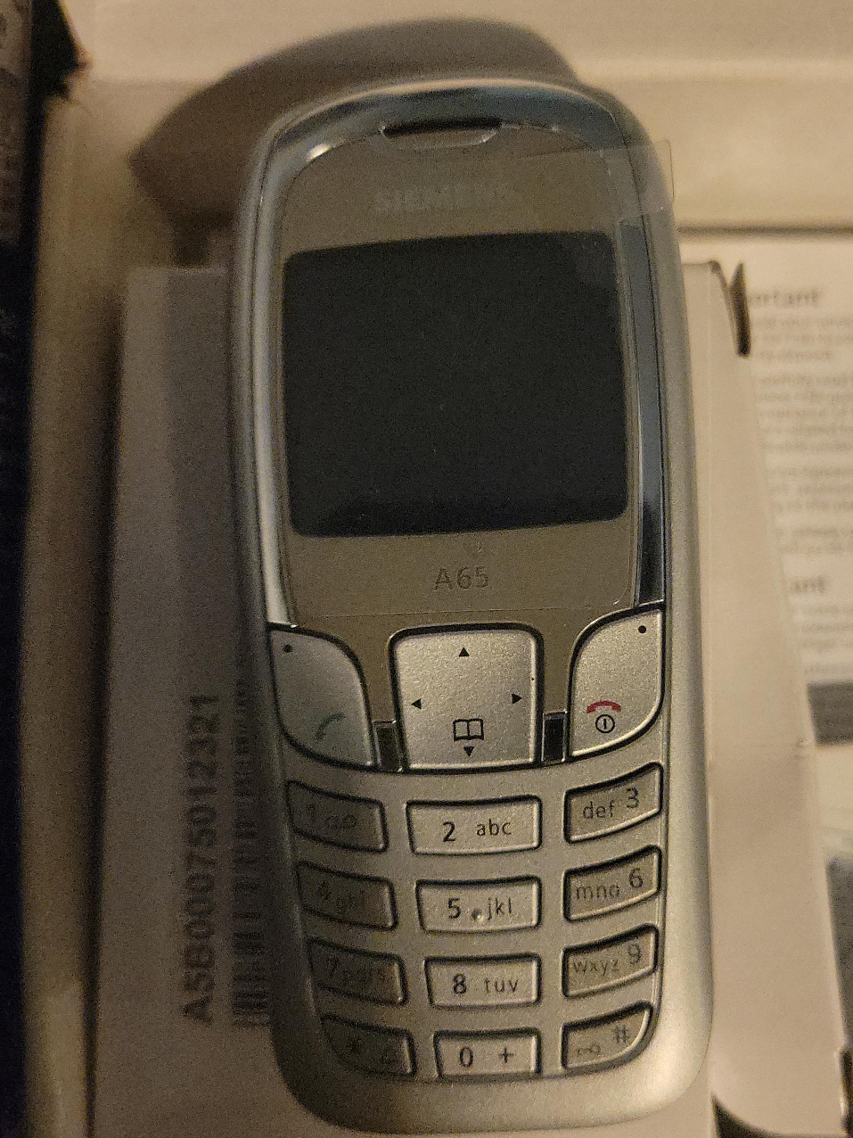 Siemens A65 Cell Phone thumbnail