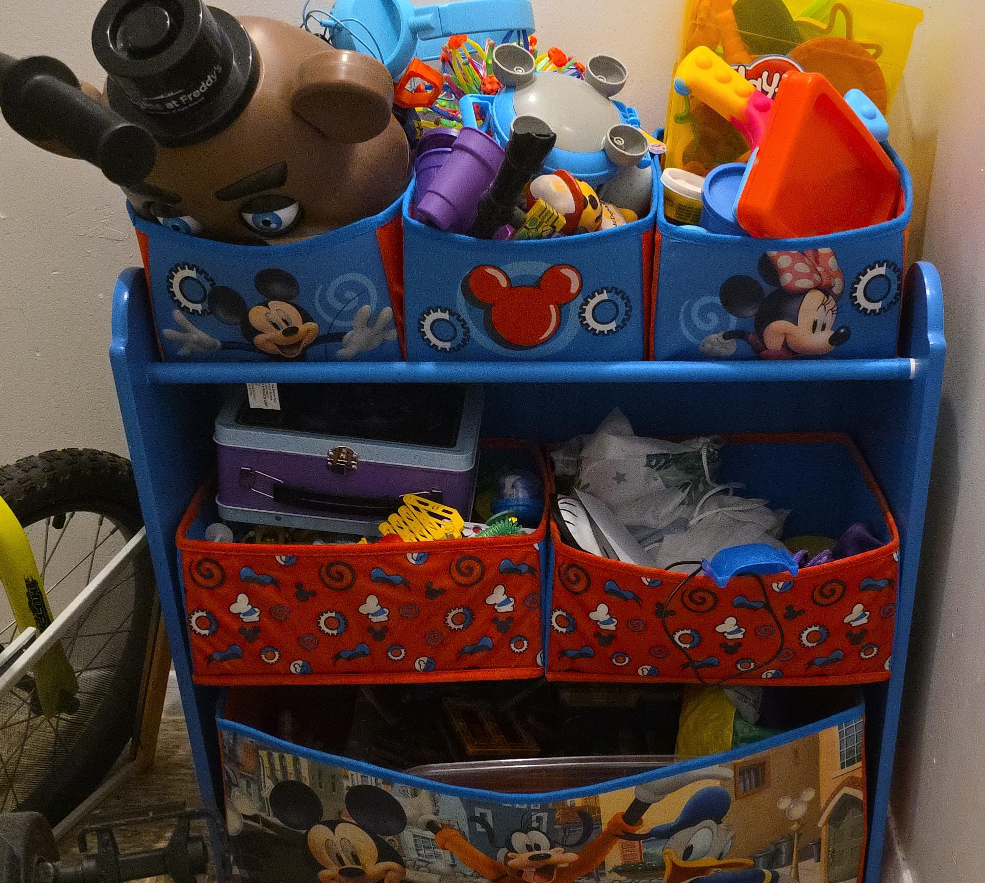 Disney Mickey Mouse Toy Storage Organizer thumbnail