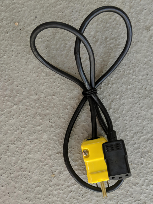 Power Cord - Black thumbnail