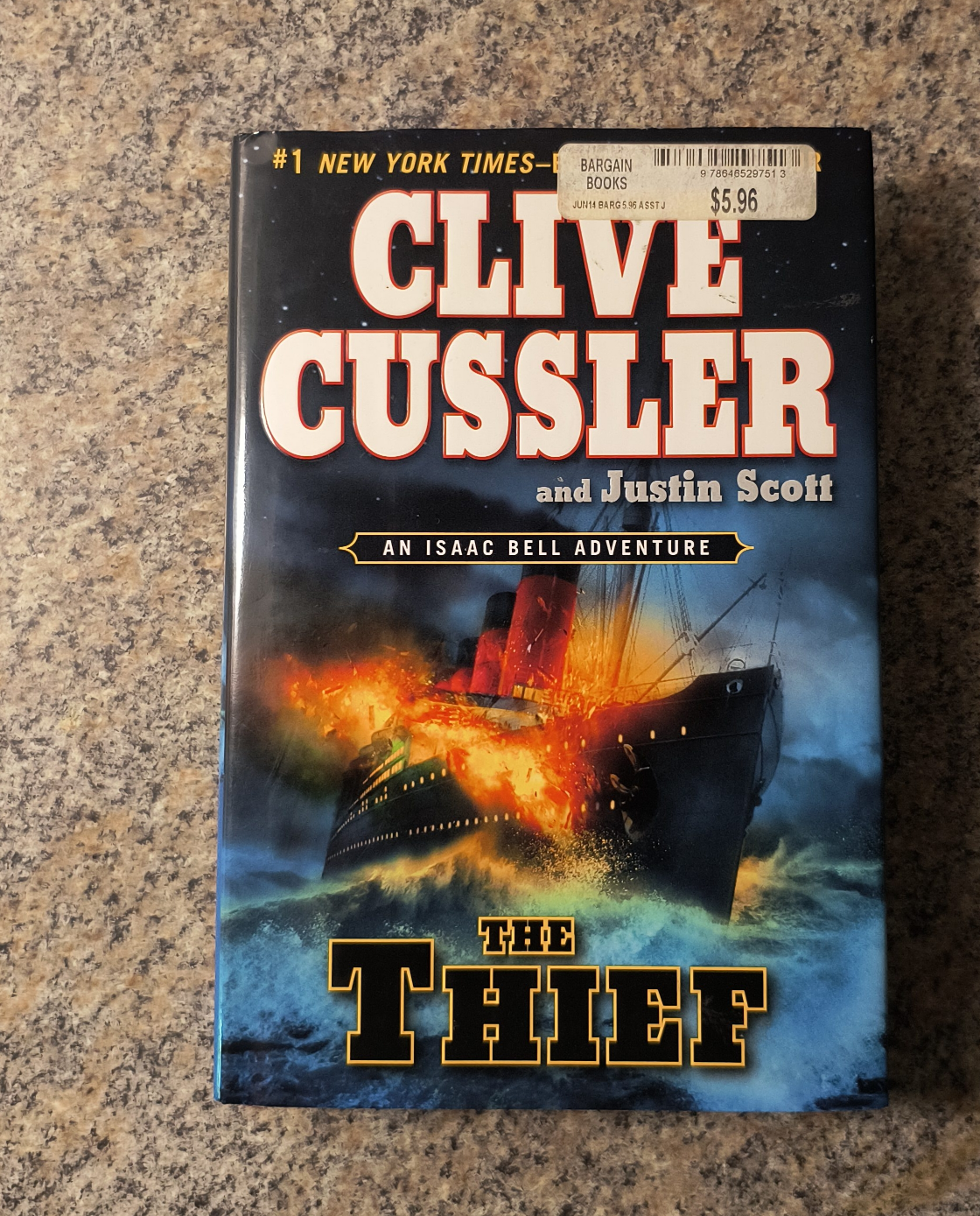 The Thief by Clive Cussler & Justin Scott thumbnail