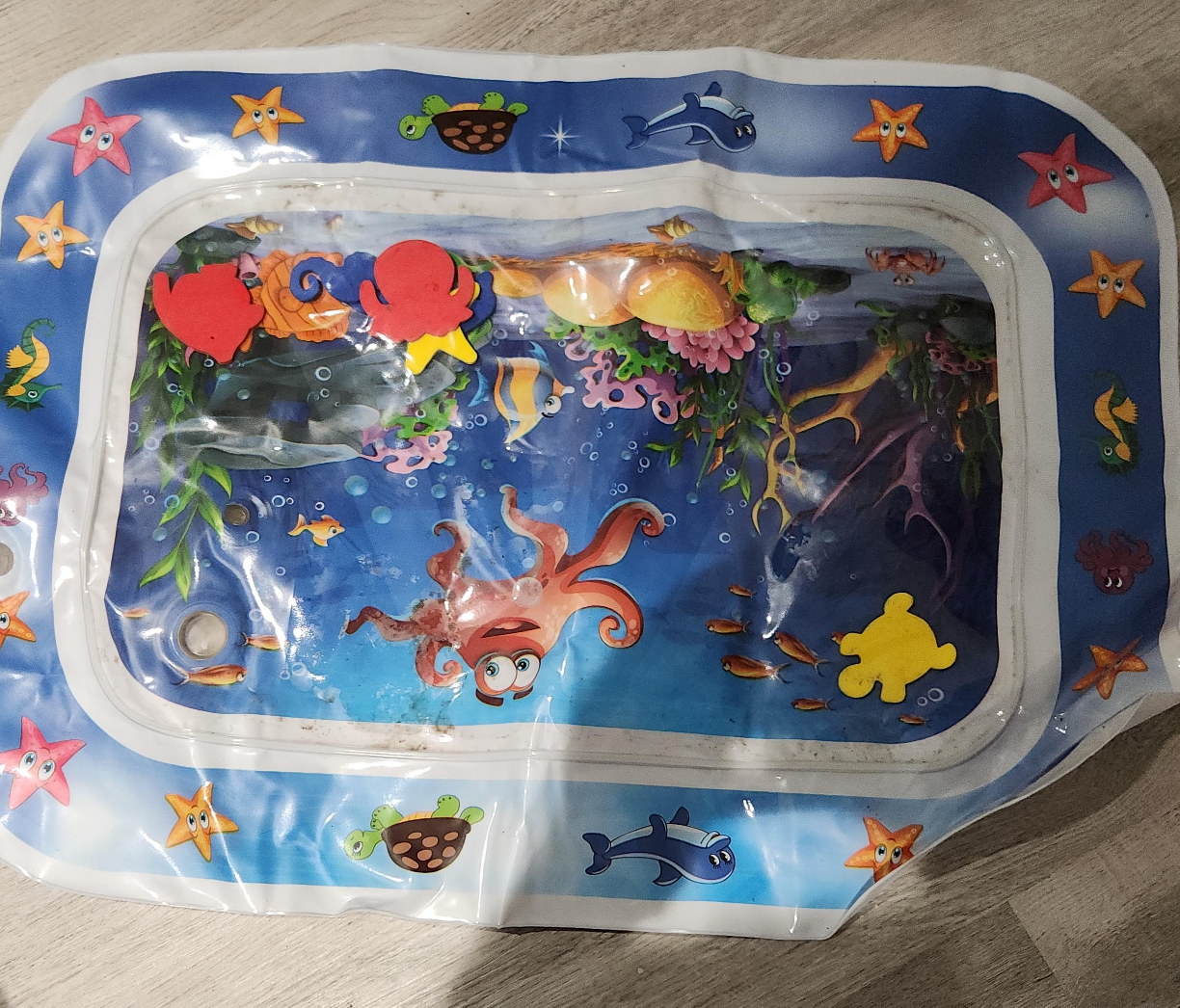Inflatable Tummy Time Water Mat thumbnail