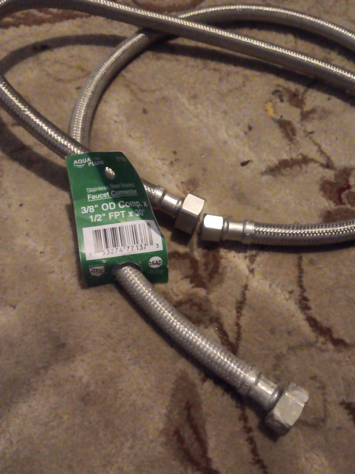 Aqua Plumb Faucet Connector 3/8" x 30" thumbnail
