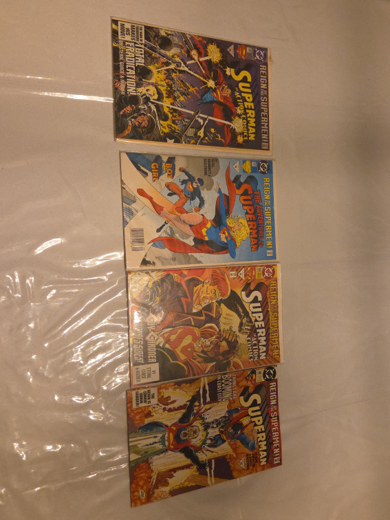 Superman Comic Book Lot - Reign of the Supermen thumbnail