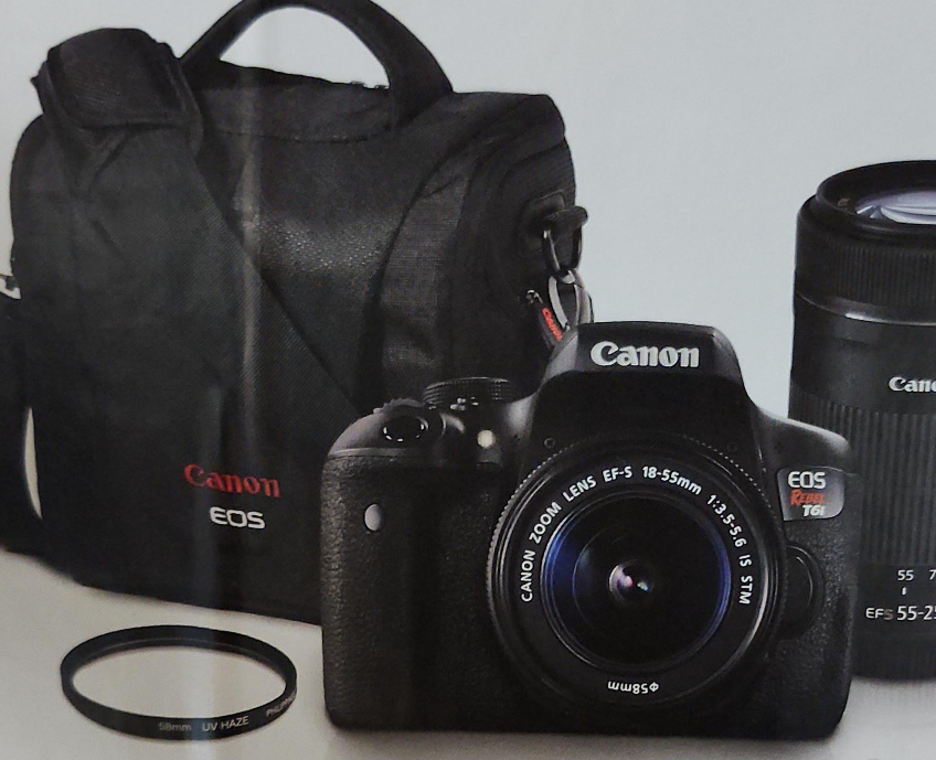 Canon EOS Rebel T6i DSLR Camera thumbnail
