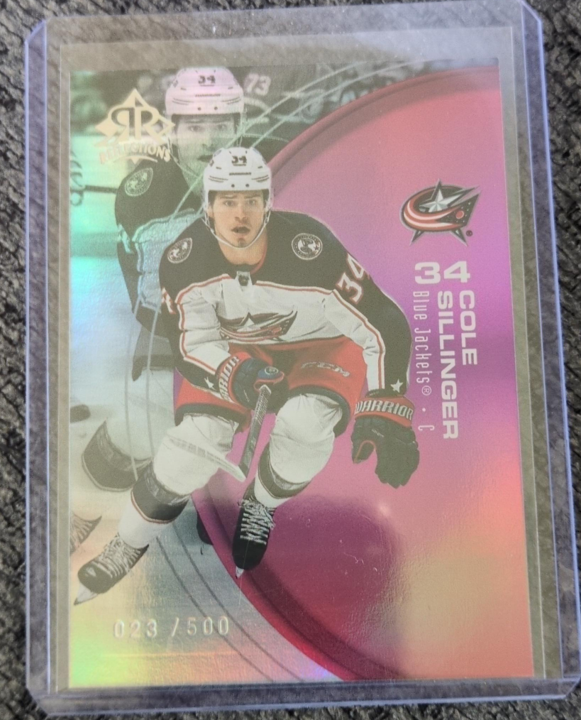 Cole Sillinger Upper Deck Card