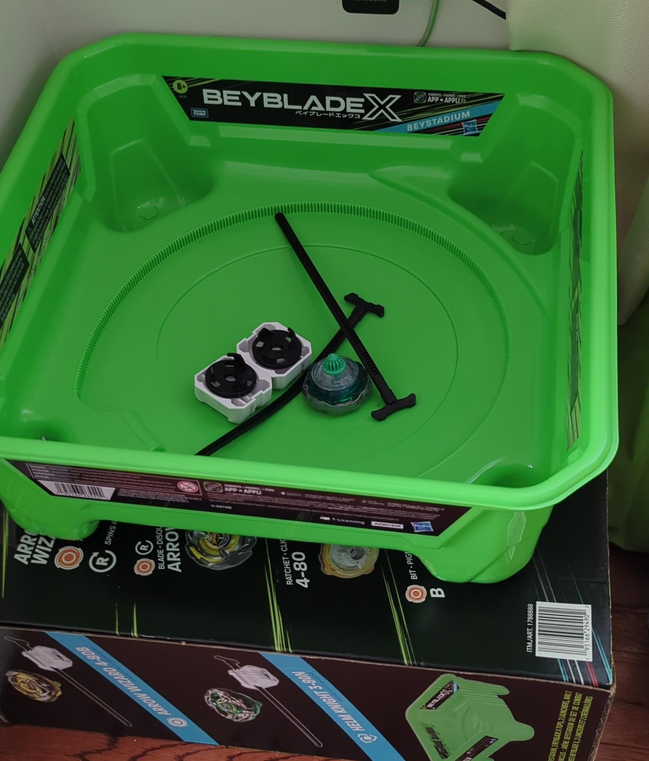 Beyblade X Beystadium with Beyblade thumbnail