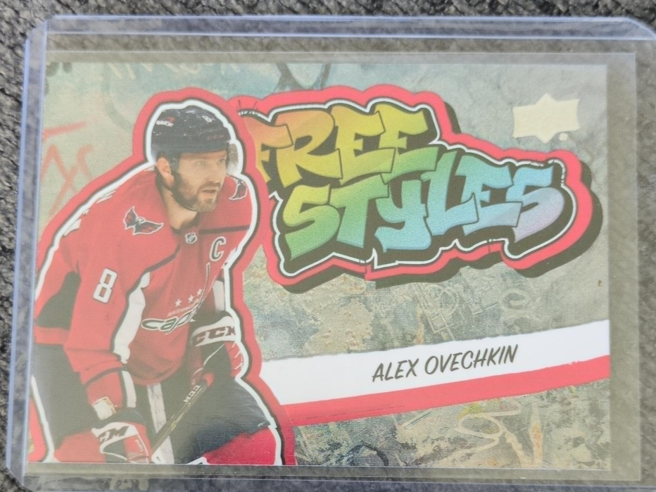Alex Ovechkin Upper Deck Freestyle Hockey Card