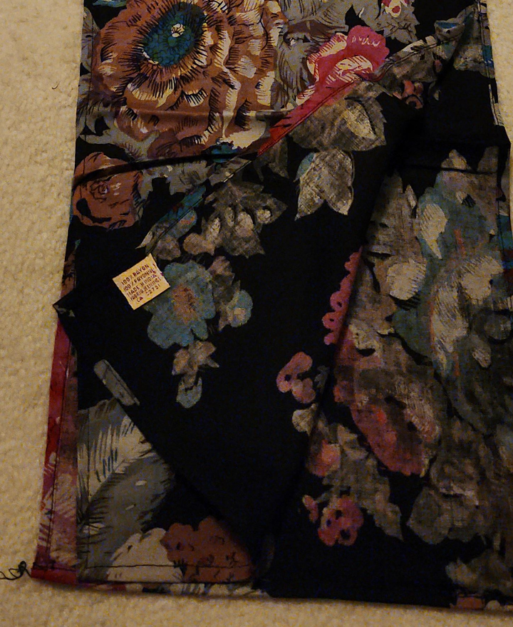 Floral Rayon Scarf thumbnail