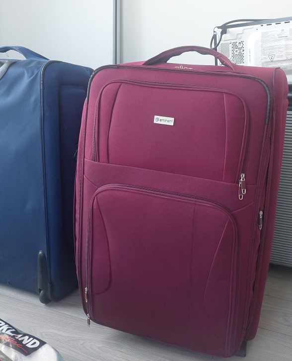 Eminent Burgundy Suitcase thumbnail