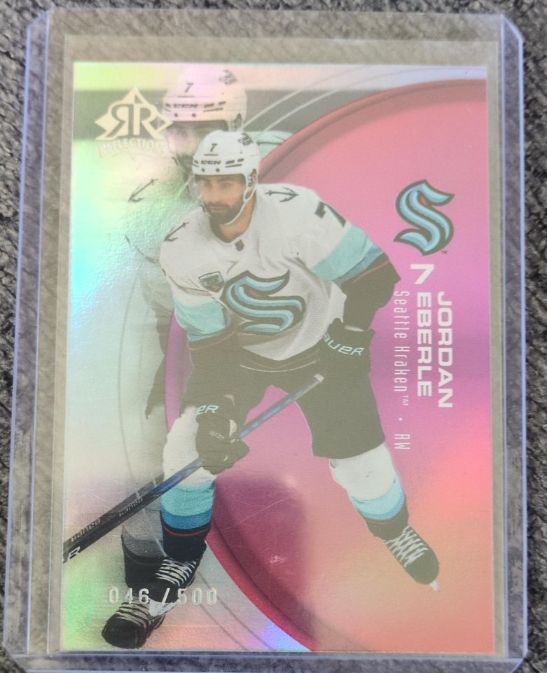 Jordan Eberle Seattle Kraken Hockey Card