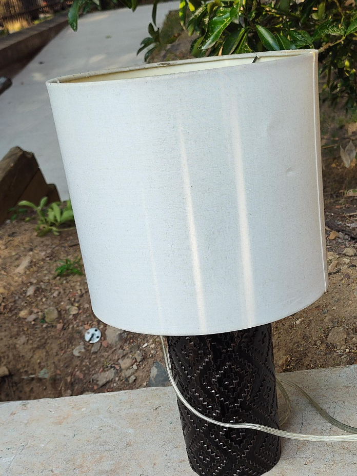 Table Lamp with White Shade thumbnail