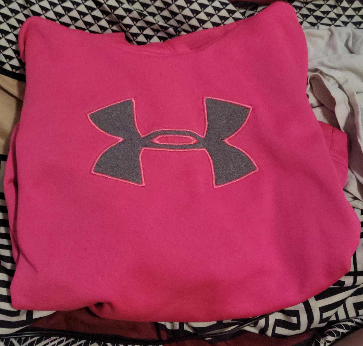 Under Armour Pink Hoodie thumbnail