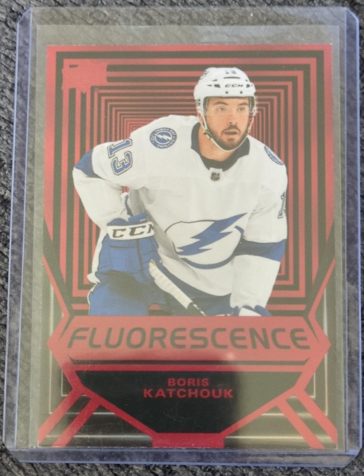 Boris Katchouk Fluoresence Hockey Card