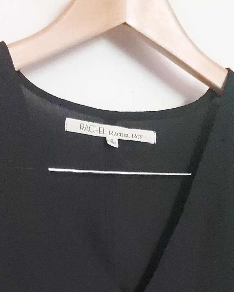Rachel Rachel Roy Black Blouse - Size S thumbnail
