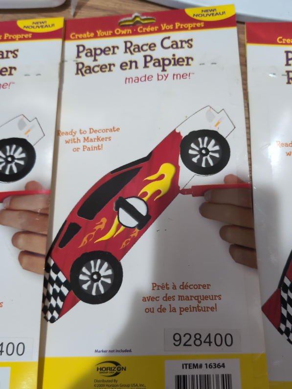 Paper Race Cars - Create Your Own! thumbnail