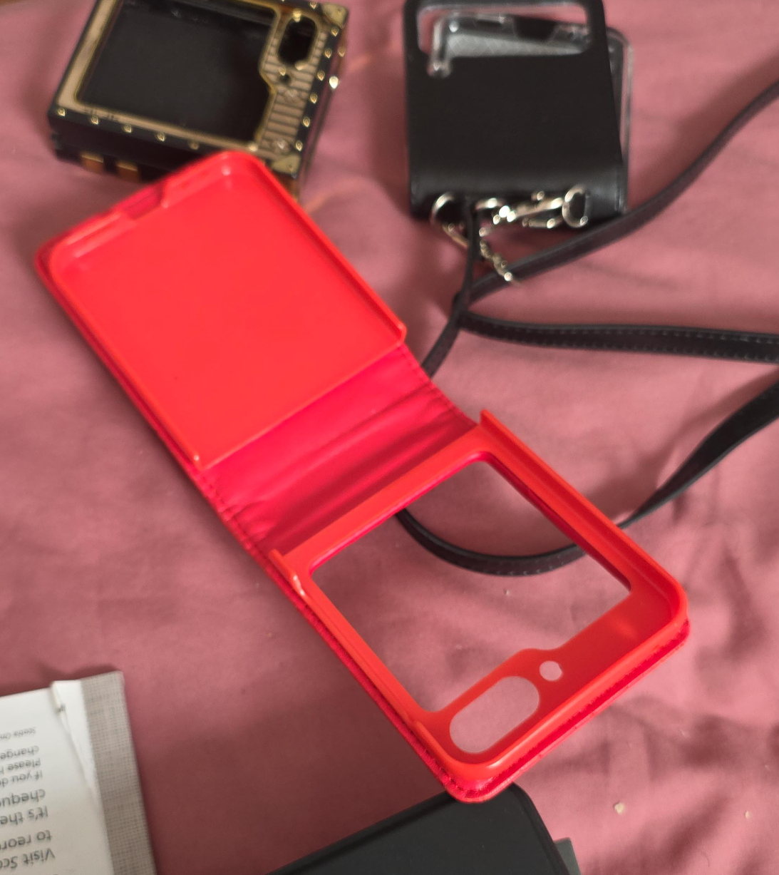 Red Flip Phone Case thumbnail