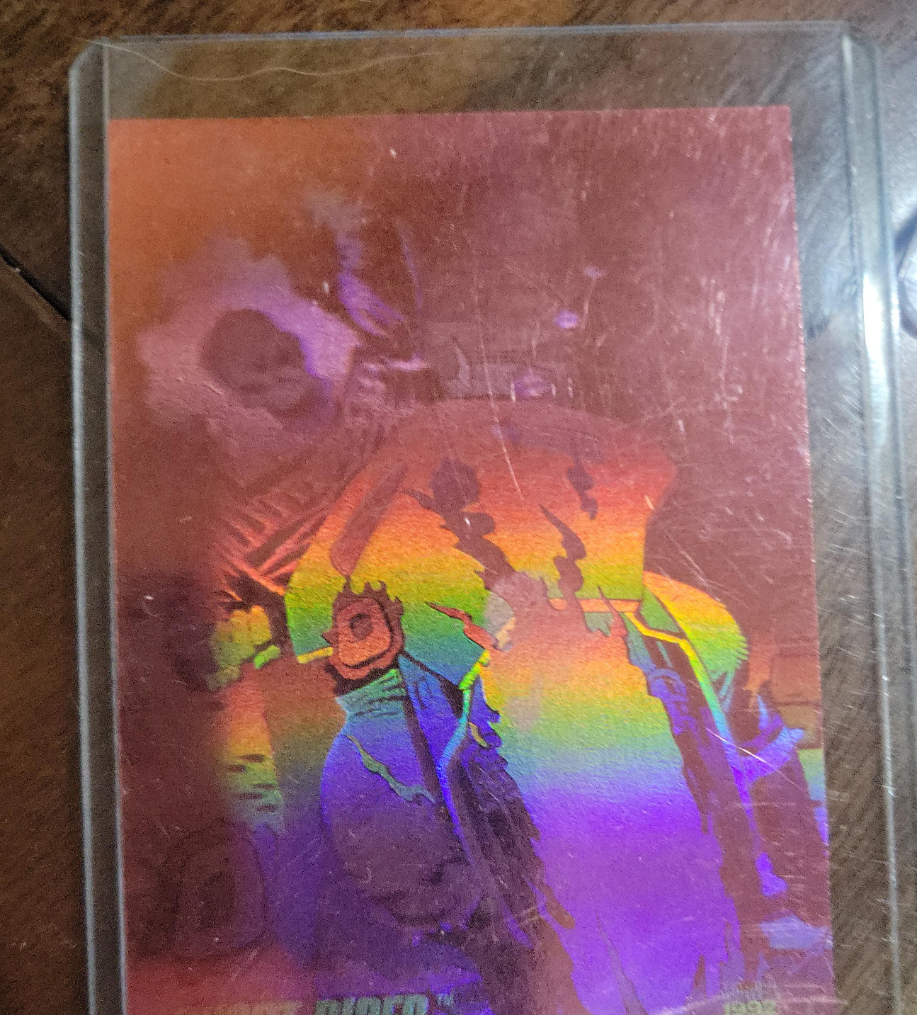 Ghost Rider Holographic Trading Card