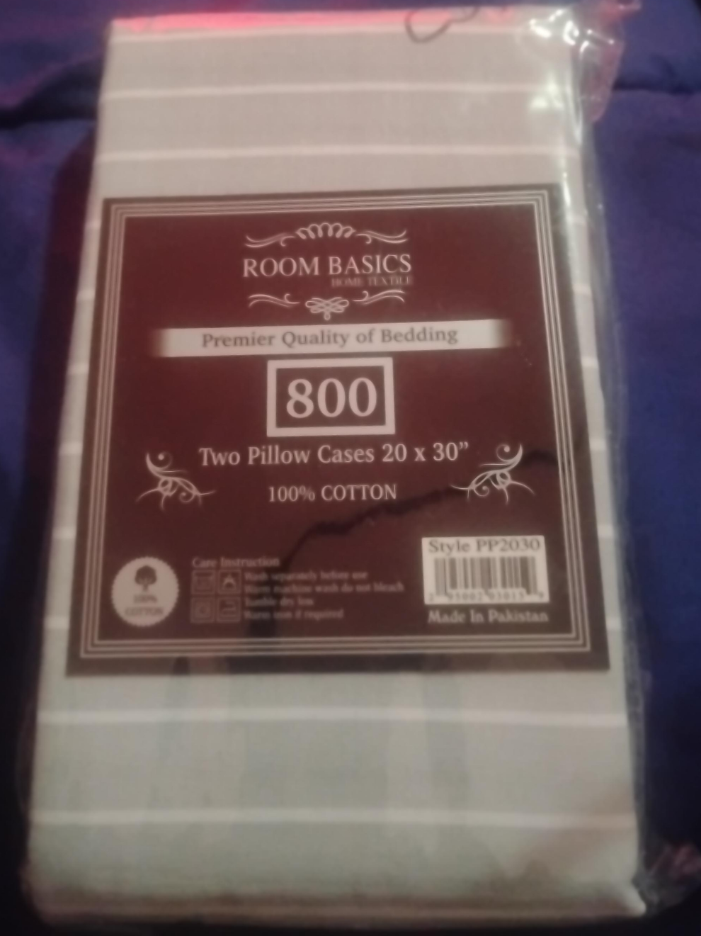 Room Basics Pillow Cases (2) 20x30 thumbnail