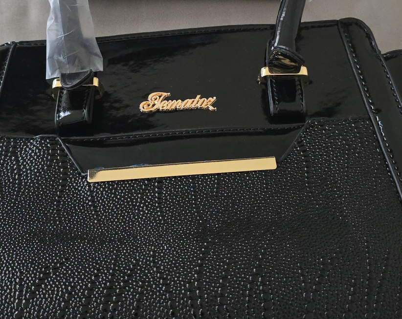 Tematoz Black Handbag thumbnail