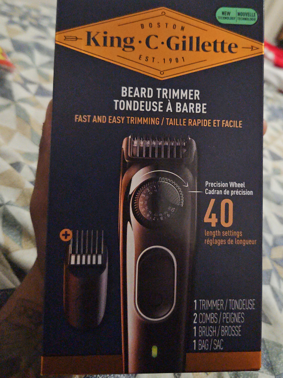 King C. Gillette Beard Trimmer - New in Box