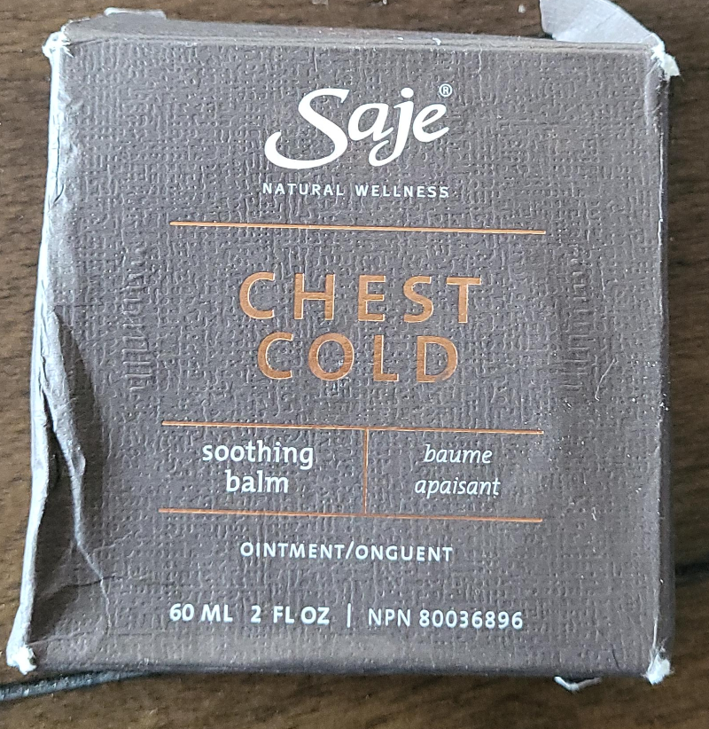 Saje Natural Wellness Chest Cold Soothing Balm thumbnail