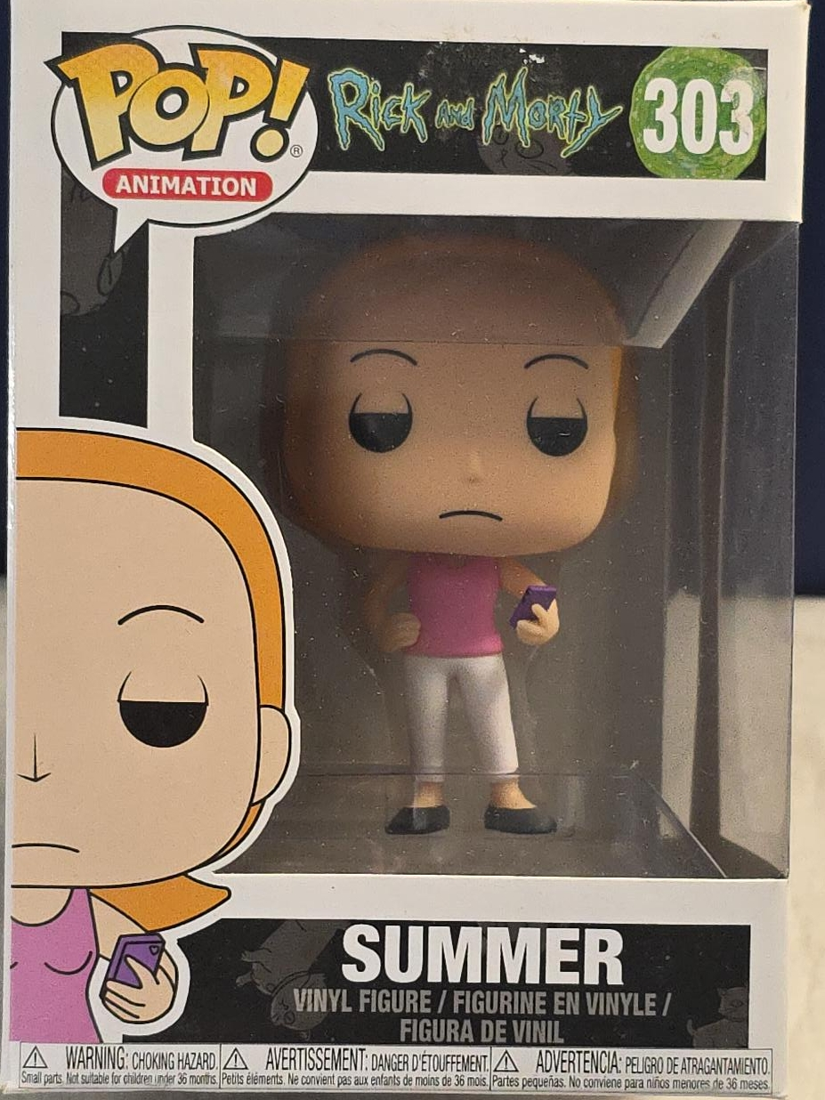 Funko POP! Rick and Morty - Summer #303 thumbnail