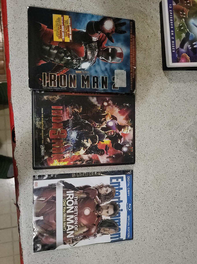 Iron Man DVD Bundle: Iron Man 2, 3, Return thumbnail