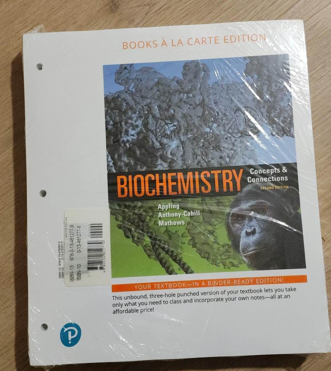 Biochemistry: Concepts & Connections, 2/e by Appling et al thumbnail