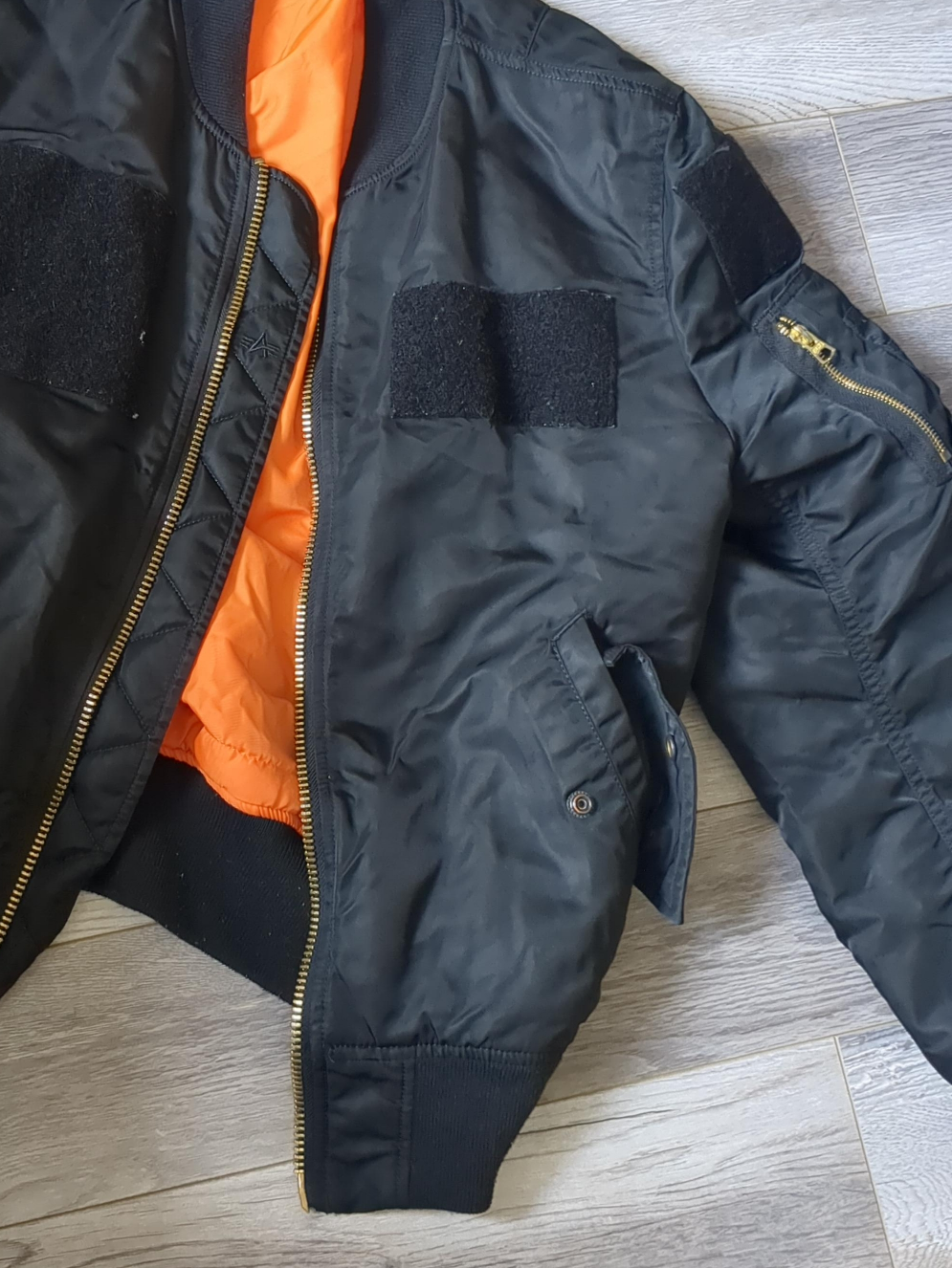 Alpha Industries MA-1 Bomber Jacket, Black thumbnail