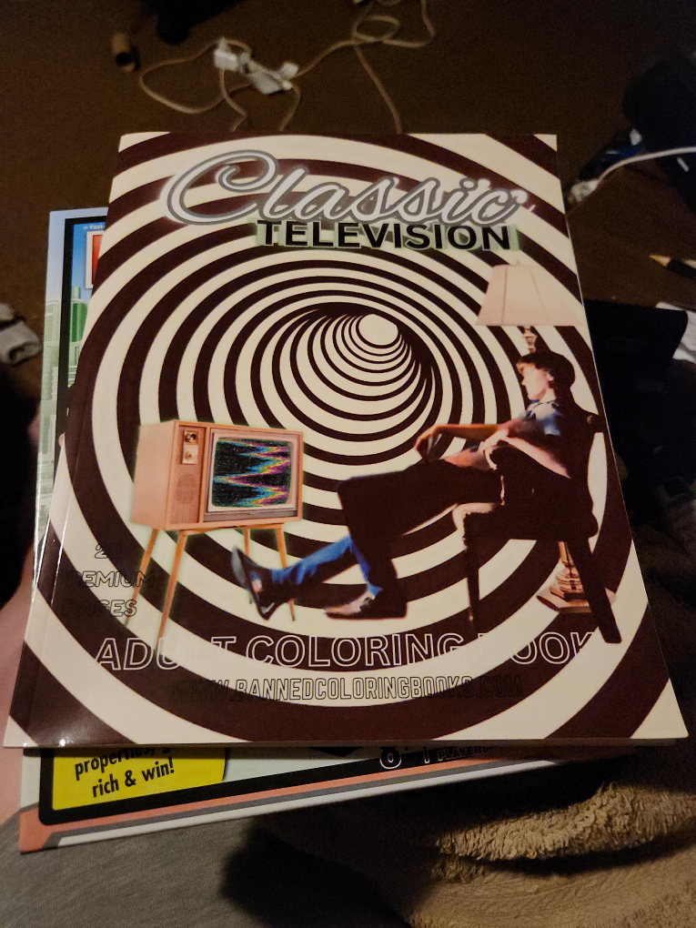 Classic Television Adult Coloring Book thumbnail