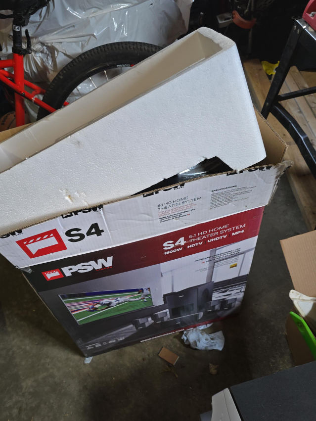 PSW S4 6.1 HD Home Theater System thumbnail